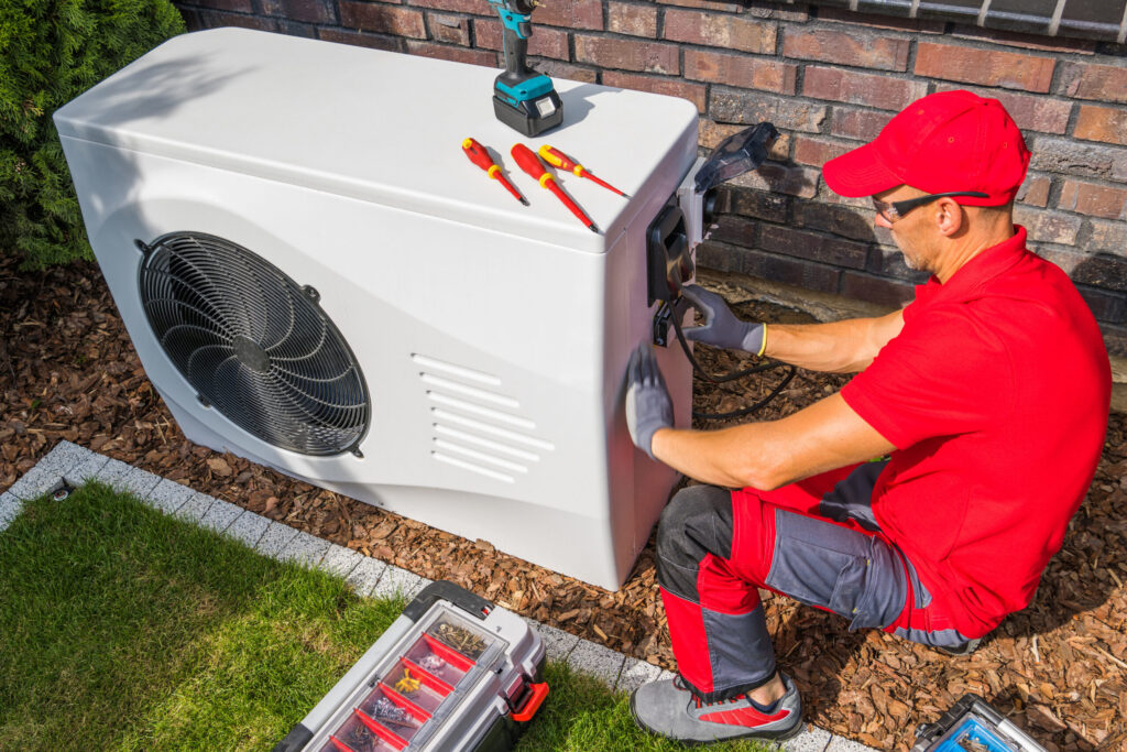 Comprehensive Heating Repair Solutions for Your Sherman Home 10 Repairing Heat Pump Unit